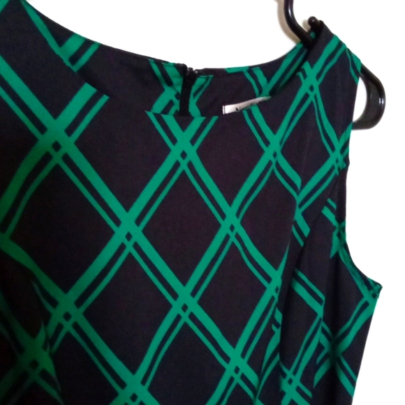 New Light Fashion Plaid Fit & Flare Dress - Picture 3 of 8